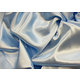 Tissu satin polyester bleu ciel largeur 150cm