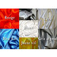 Tissu satin polyester Larg. 150cm