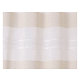 Voilage ELSA Col.15 beige 145x250 prêt à poser à oeillets ronds