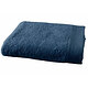 Draps de douche 70x140 cm éponge coton uni 600g/m2 bleu jean