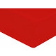 Drap housse 160x200 cm percale de coton 80 fils bonnet 30 cm rouge