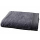 Drap de bain éponge gris anthracite 100x150 cm 600g/m2