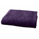 Drap de bain éponge aubergine 100x150 cm 600g/m2