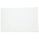 Tapis éponge blanc 50x80 cm coton uni 1000 g/m²