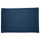 Tapis éponge bleu jean 50x80 cm coton uni 1000 g/m²
