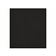 Rideau polyester obscurcissant uni souple 145x260 cm noir col.19