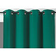 Rideau polyester obscurcissant uni souple 145x260 cm vert sapin col.89