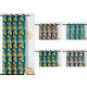 Rideau BANANIER 140x245 cm exotique finition oeillets ronds